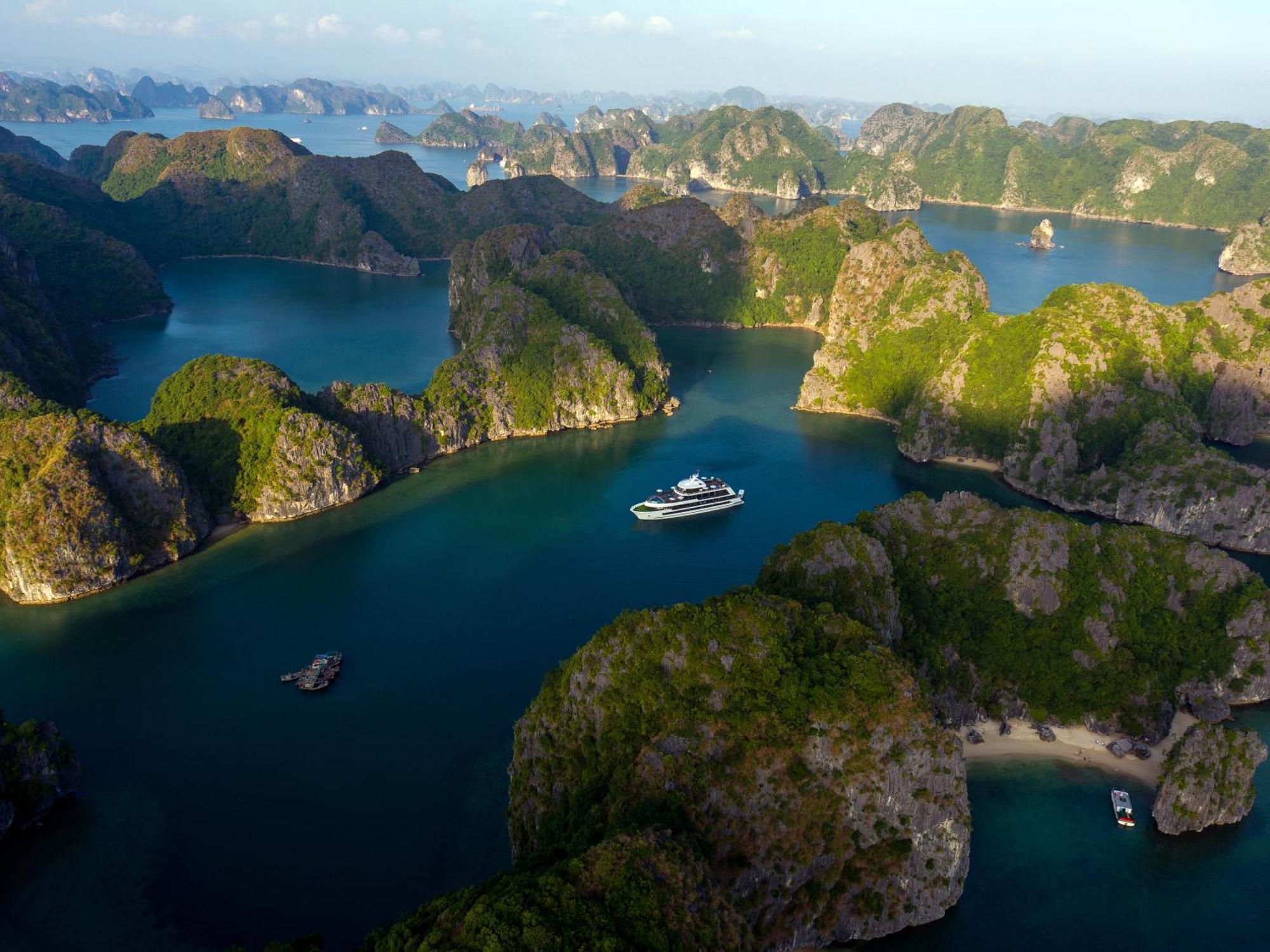 Sunland Halong Hotel And Restaurant 下龍 外观 照片